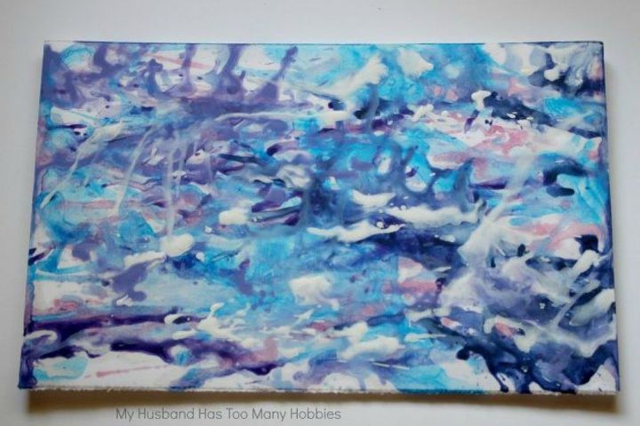 s 13 stylish ideas you ll want to steal for your boring bedroom, bedroom ideas, Hang up some homemade art