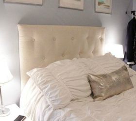 13 ideas con estilo que querrs robar para tu aburrido dormitorio, Crea tu propio cabecero con mechones