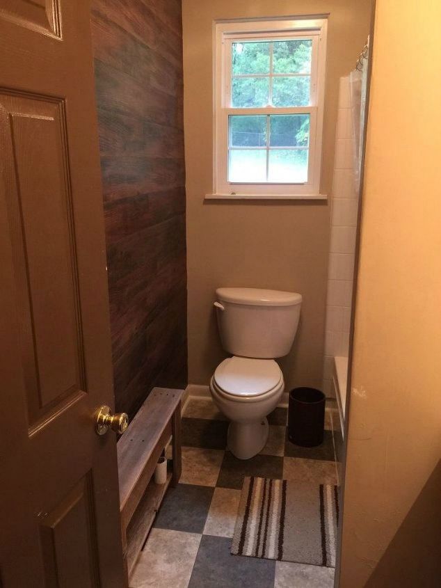 faa seu banheiro parecer incrvel com essas atualizaes de parede, parede de madeira falsa