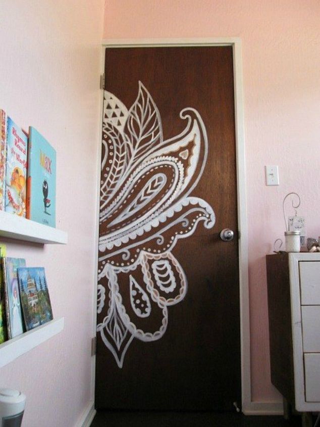 13 Brilliant Ideas To Update Your Boring Doors Hometalk Update Your Boring Doors