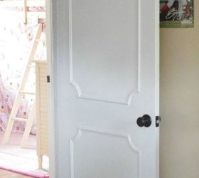 hate your boring door try these 13 brilliant ideas, Turn it into a classy door with moulding