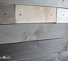 diy wood plank wall