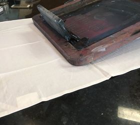 how to screen print fun dish towels