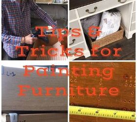 tips tricks to furniture painting, painted furniture