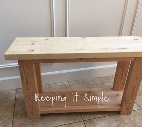 diy sofa side table, painted furniture