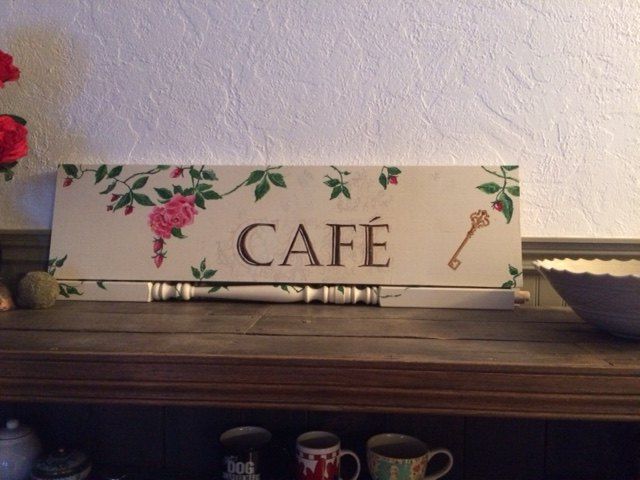 caf sign, crafts