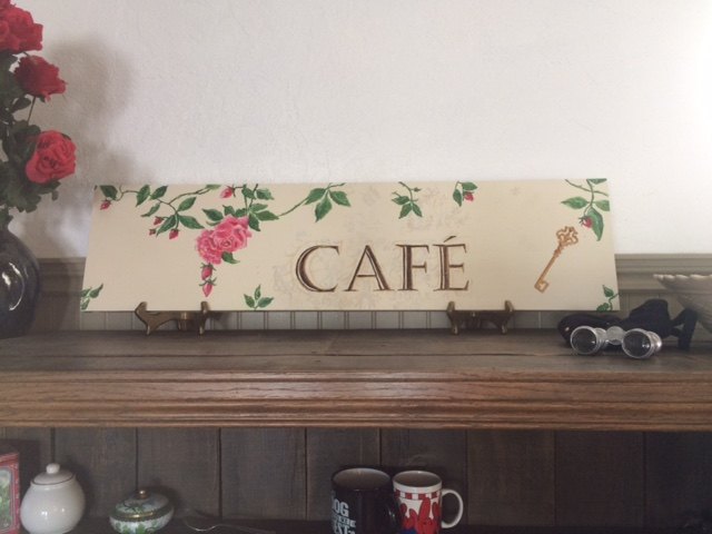 caf sign, crafts