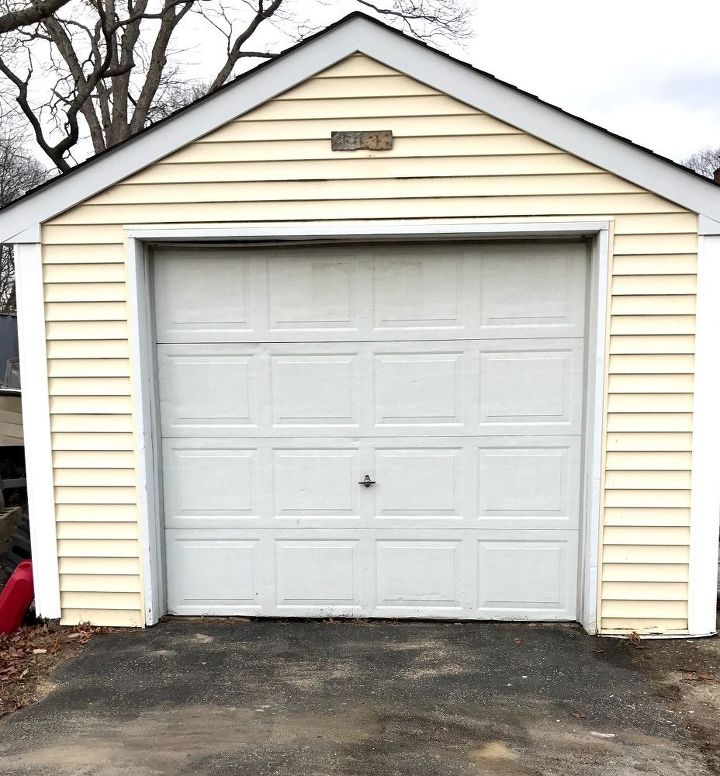 garage door makeover