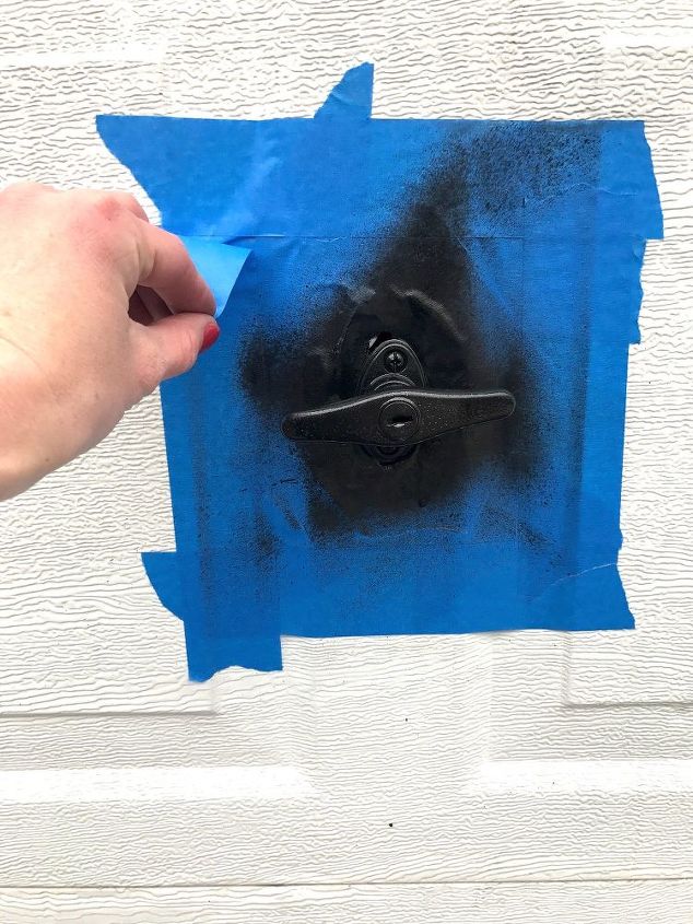 garage door makeover