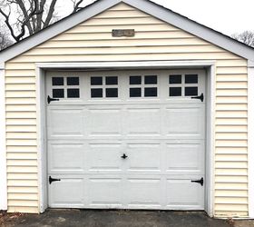 Garage door curb appeal