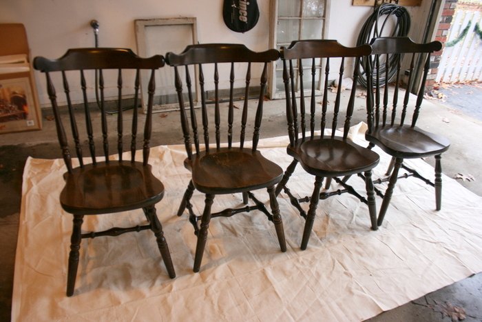 la manera ms rpida de pintar sillas de madera
