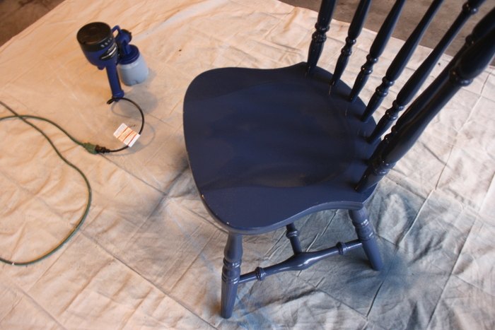 la manera ms rpida de pintar sillas de madera
