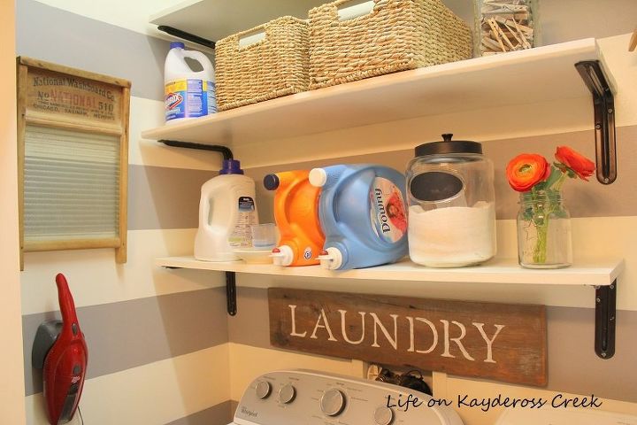 laundry room makeover for under 100, laundry rooms