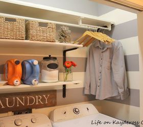 laundry room makeover for under 100, laundry rooms