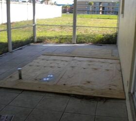 Any ideas for a screened-in porch floor? | Hometalk