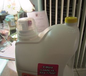 t organization tip save those cups from detergent bottles, organizing