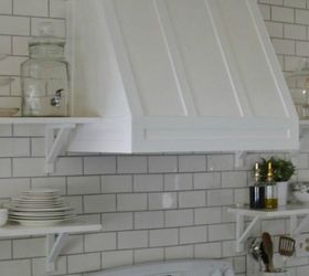 fake a gorgeous built in kitchen with these 13 hacks, Use an MDF board to build a range hood
