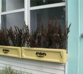 pull drawers out of your dressers for these 13 brilliant ideas, Alter them into pretty window boxes