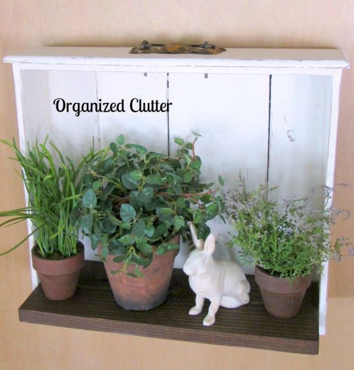 pull drawers out of your dressers for these 13 brilliant ideas, Turn them into frames for your indoor potting