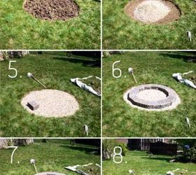 15 easy and fun diy fire pit ideas, outdoor living