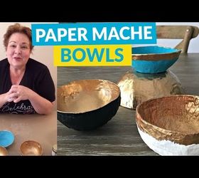 How To Make Your Own DIY Paper Mache Bowl - Cityline