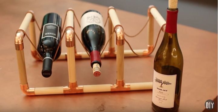 diy wine rack