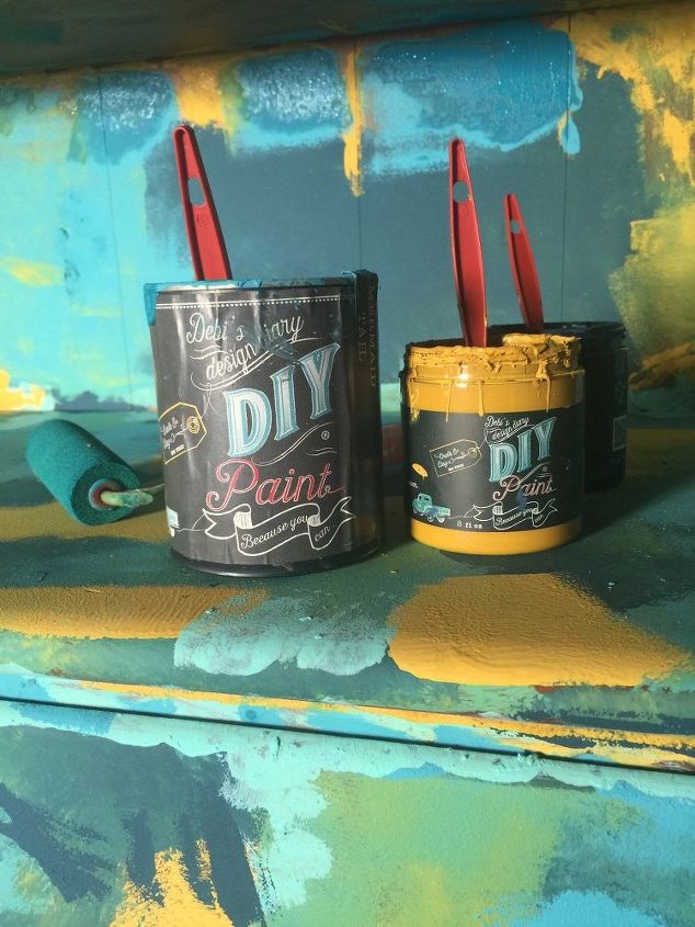 how to blend and create multiple layers with a roller, how to