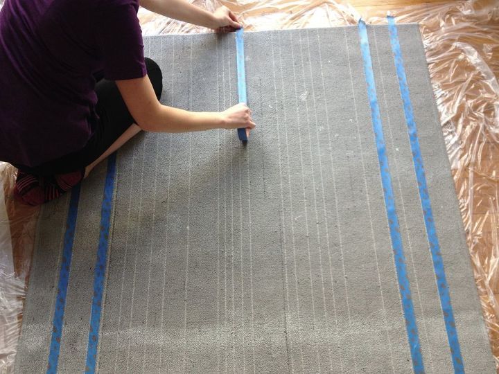cambio de imagen de la alfombra con sharpie