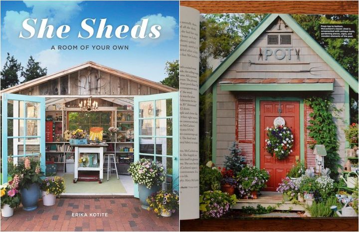 potting shed featured in she sheds a room of your own, gardening, outdoor living