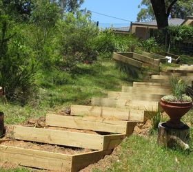 Outdoor Rooms - Steps  Garden stairs, Outdoor stairs, Sloped garden