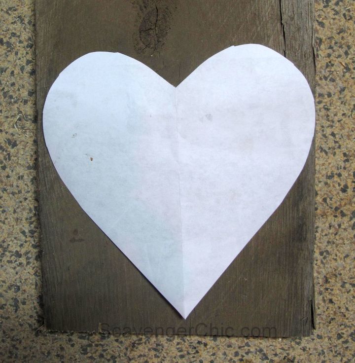 corazones de madera de palet para san valentn