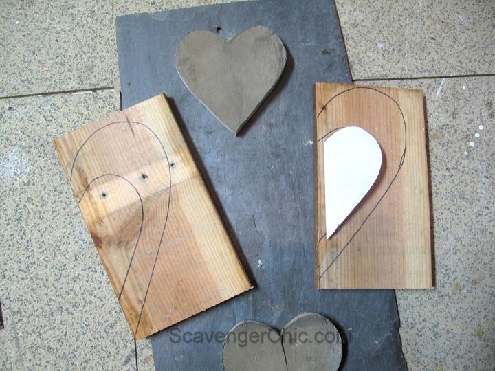 pallet wood hearts valentine, pallet, seasonal holiday decor, valentines day ideas