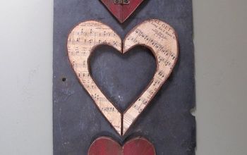 Corazones de madera de palet para San Valentín