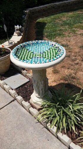 What's the best paint to use on a cement bird bath? | Hometalk