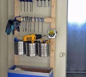 s why you should use hanging storage from now on 13 ways, storage ideas, Create hanging pegs for your tools