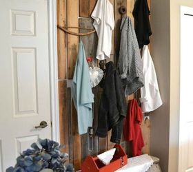 s why you should use hanging storage from now on 13 ways, storage ideas, Attach hangers to your walls as hooks