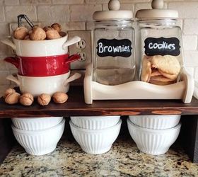 s organize your kitchen with these 16 simple and cheap storage ideas, kitchen design, organizing, storage ideas, Add a storage shelf on your counter