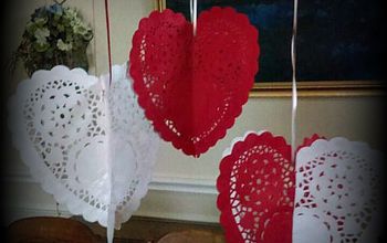 Easy to Make Paper Heart Doilies...