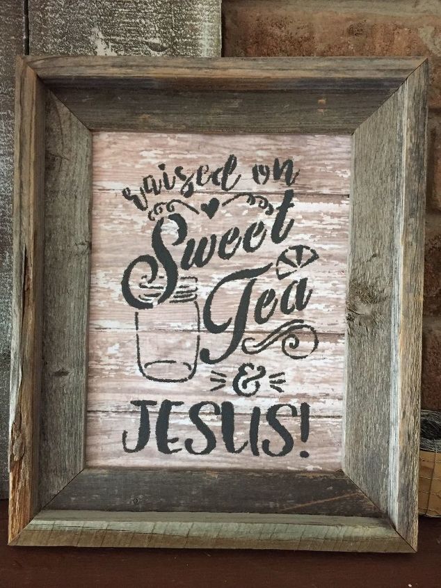 faux wood sign, crafts
