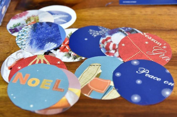 3 d christmas card ornament, christmas decorations, seasonal holiday decor