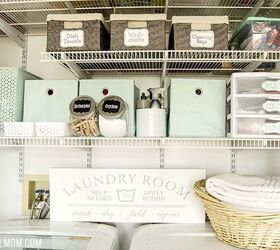 laundry closet organization, closet, organizing