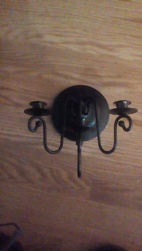 t fun use for old brass plated sconces