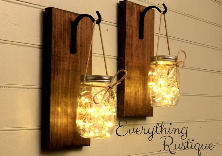 Diy Mason Jar Sconce Decor Lights Hometalk