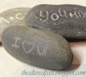 s 20 heartfelt valentine s day gifts for under 20, seasonal holiday decor, valentines day ideas, Carve messages into rocks