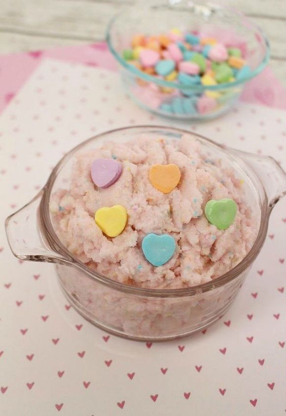 s 20 heartfelt valentine s day gifts for under 20, seasonal holiday decor, valentines day ideas, Or make a colorful sugar scrub