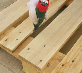 vintage style coffee table from pallet video