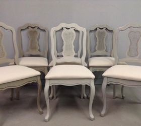 MisMatched Dining Chair Chalk Painted Furniture Makeover