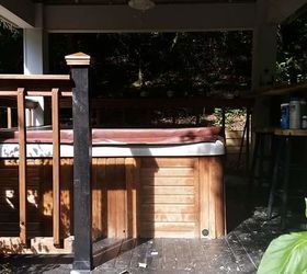 from hot tub to outdoor kitchen, bathroom ideas, kitchen design, outdoor living