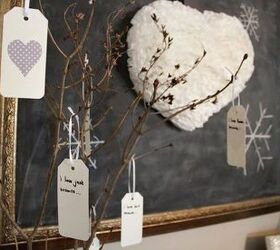 diy fluffy puffy coffee filter heart wreath, crafts, painted furniture, wreaths