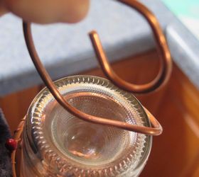 Turn Your Wine Bottle Into A Beautiful Copper Wire Hummingbird